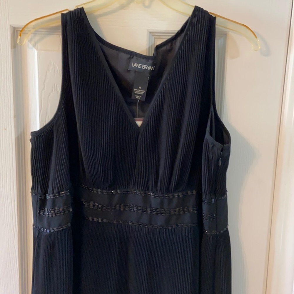 Special occasion cocktail dress.